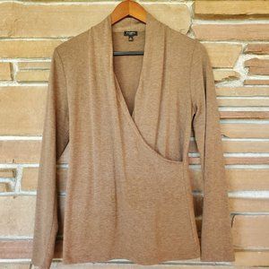 Talbots Petite Medium Tan Sweater
